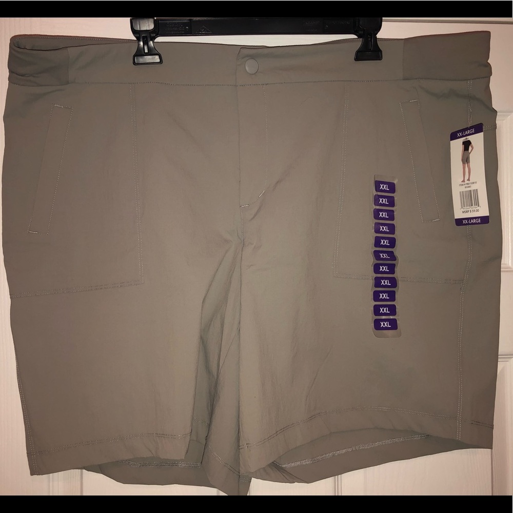 Active Life gray khaki shorts